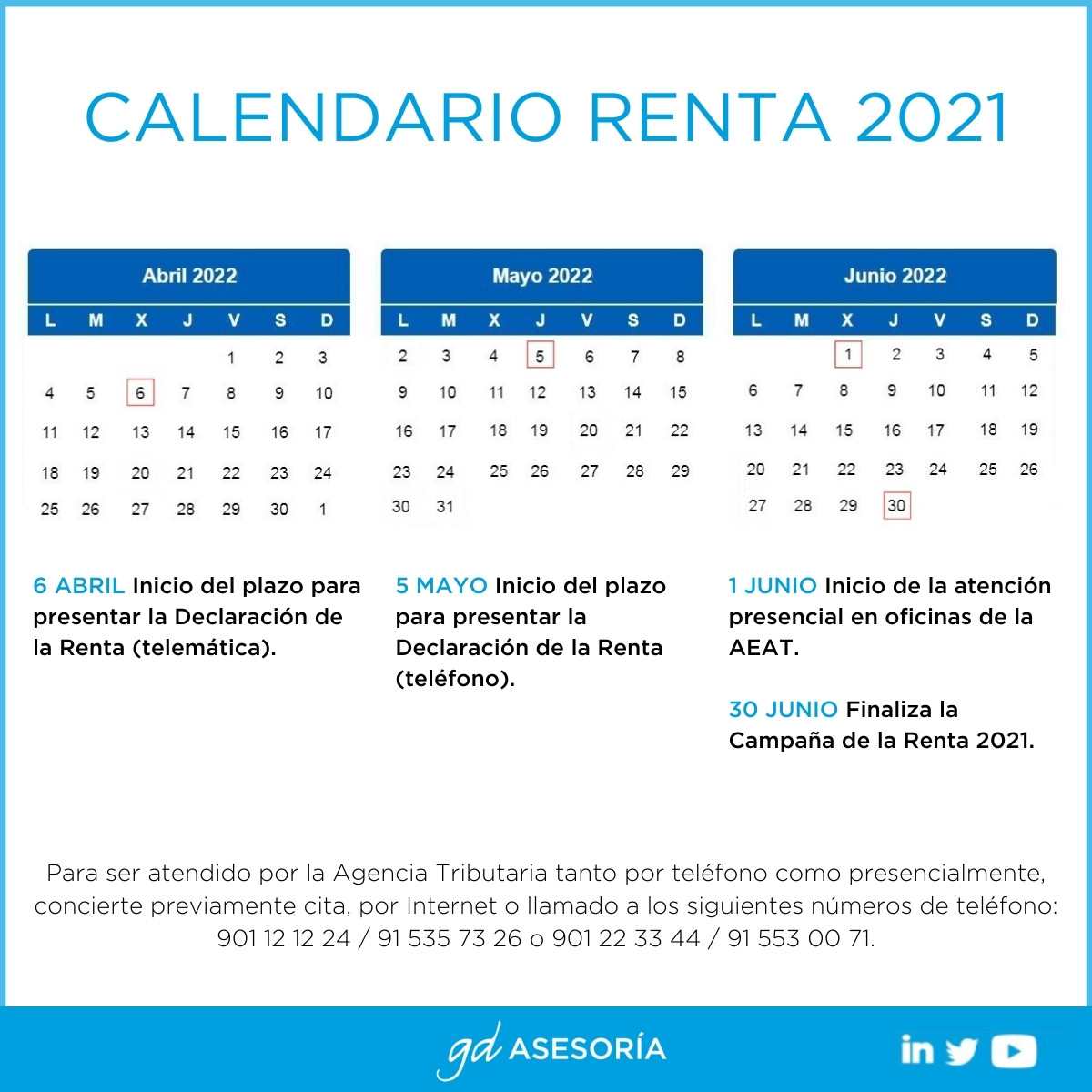 fechas-declaracion-renta-2021-2022