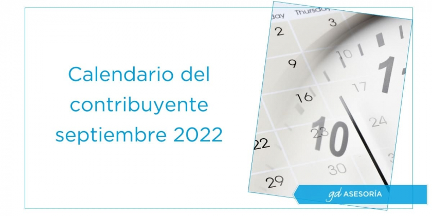 obligaciones tributarias septiembre 2022
