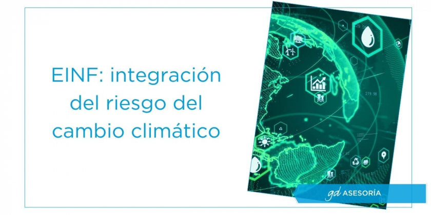 EINF integración del riesgo del cambio climático
